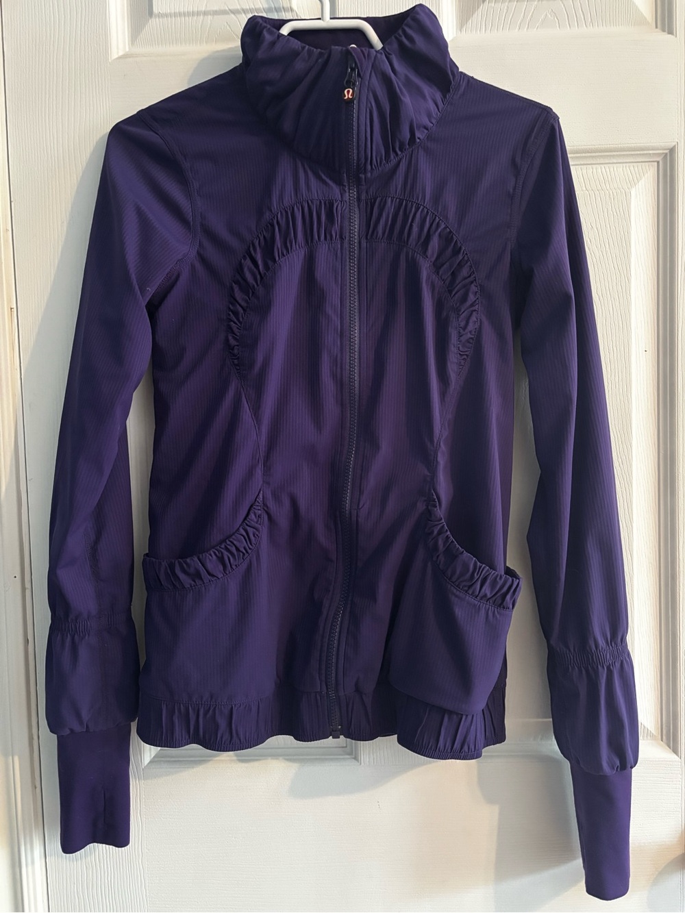 Lululemon Off to Class ruched jacket retired purple Size 6